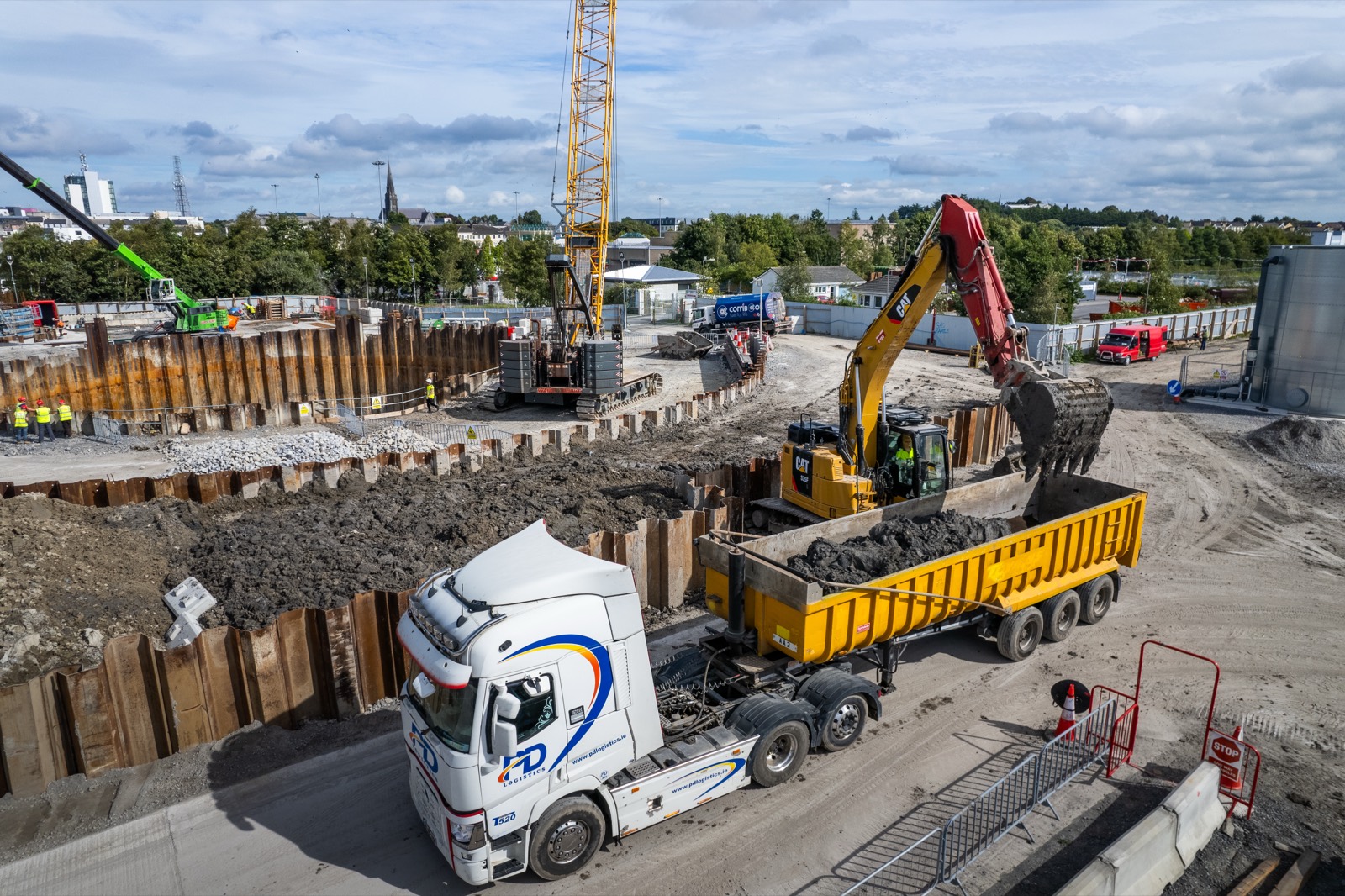 PD Logistics bulk excavation site