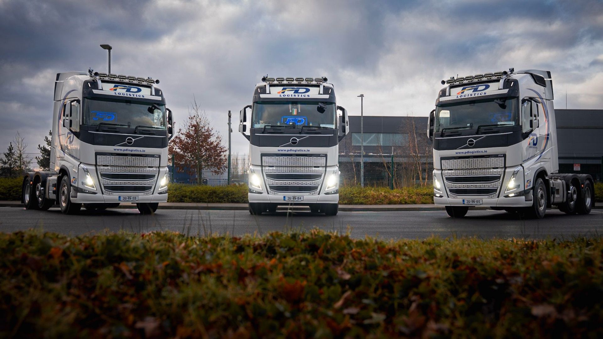 PD Logistics fleet of tractor units