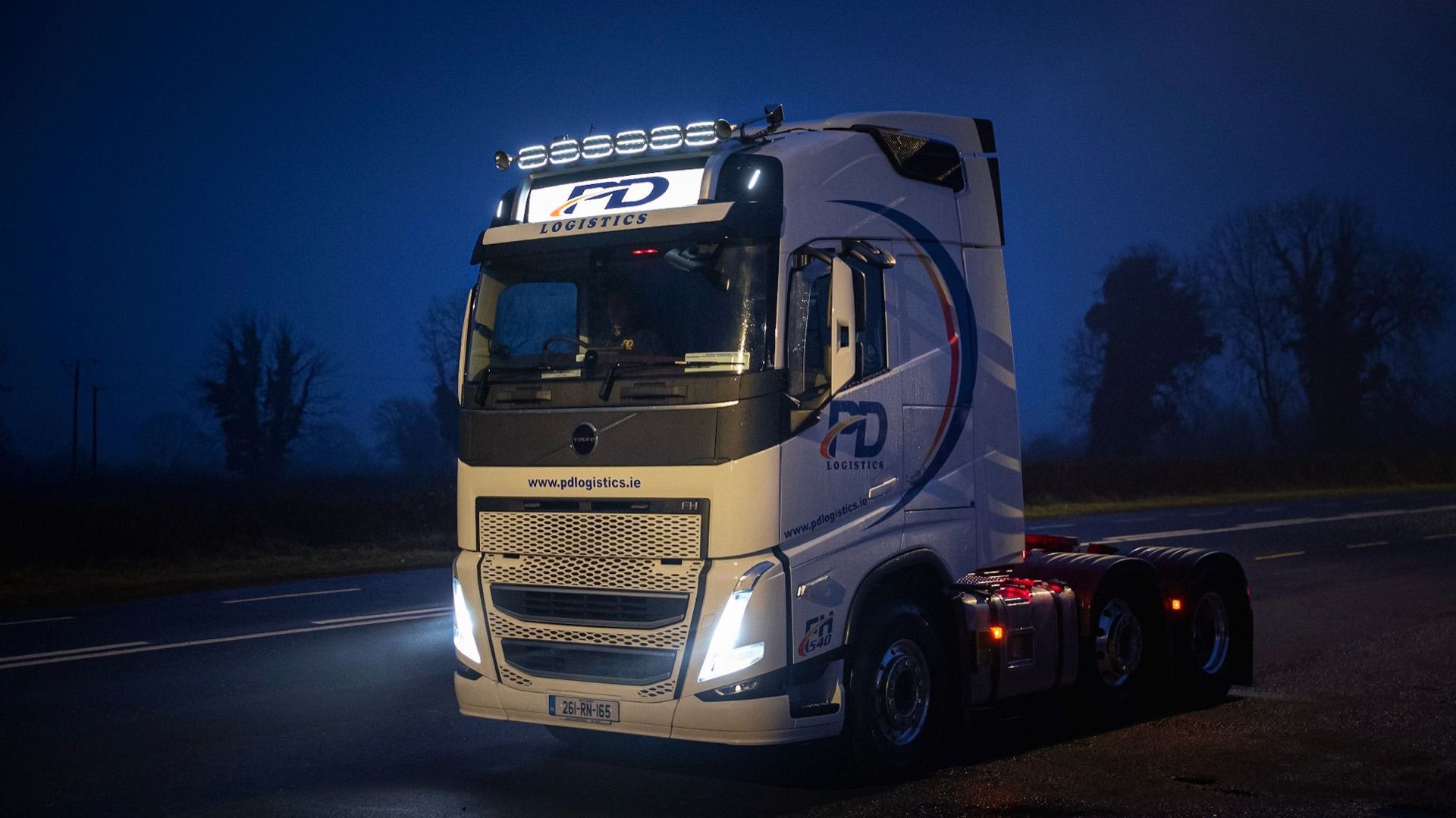 PD Logistics tractor unit ready for traction work